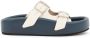 MM6 Maison Margiela Gewatteerde leren sandalen Wit - Thumbnail 1