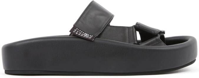 MM6 Maison Margiela Sandalen met plateauzool Zwart