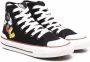 Moa Kids Mickey Mouse high-top sneakers Zwart - Thumbnail 1