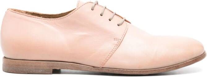 Moma Leren veterschoenen Roze