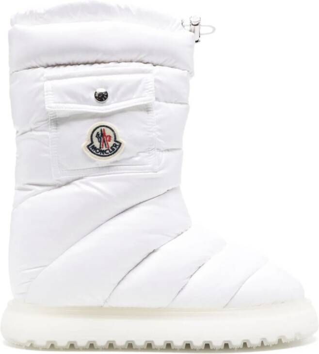 Moncler Gaia gewatteerde snowboots Wit