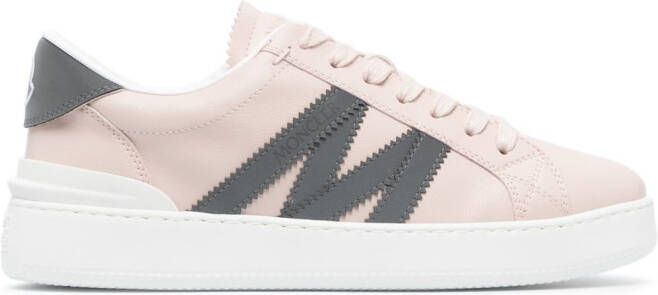 Moncler Monaco M low-top sneakers Roze