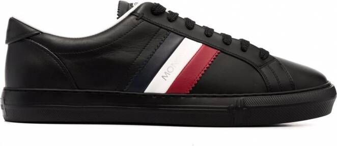 Moncler Sneakers met logoprint Zwart