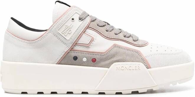 Moncler Sneakers met vlakken Wit