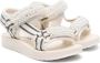 Monnalisa Sandalen verfraaid met imitatieparels Beige - Thumbnail 1