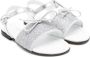 MONTELPARE TRADITION Sandalen met glitter Zilver - Thumbnail 1