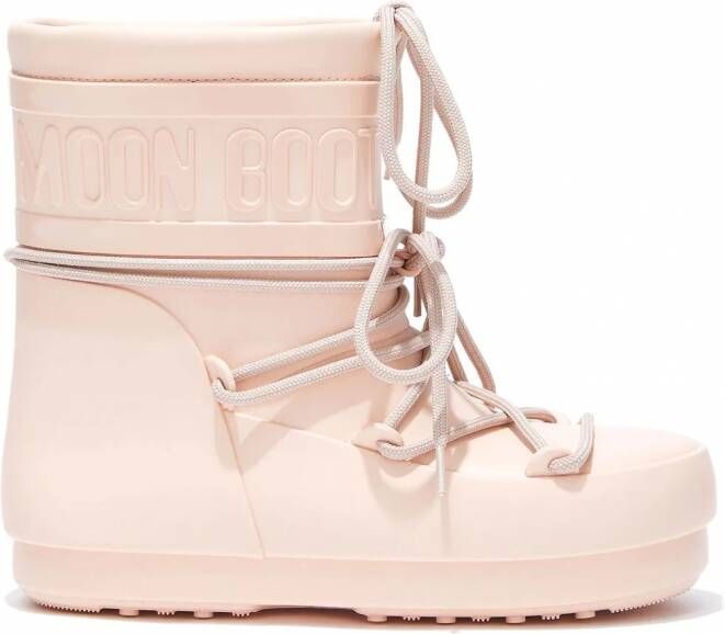 Moon Boot Icon Glance regenlaarzen Beige