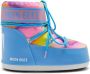 Moon Boot Icon Low laarzen met tie-dye Blauw - Thumbnail 1