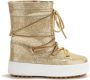 Moon Boot Kids Icon snowboots met glitter Goud - Thumbnail 1