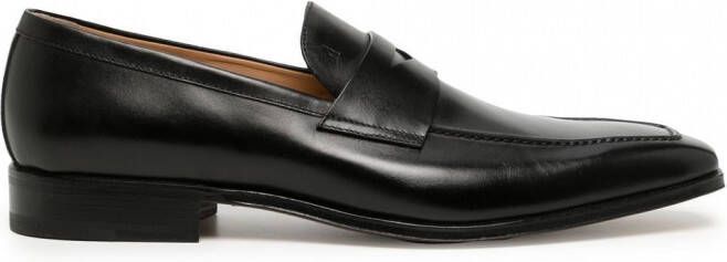 Moreschi Sofia leren loafers Zwart