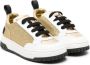 Moschino Kids Sneakers met glitters Goud - Thumbnail 1