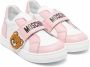 Moschino Kids Sneakers met klittenband Wit - Thumbnail 1