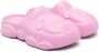 Moschino Kids Teddy Bear slippers met plateauzool Roze - Thumbnail 1