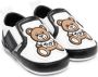 Moschino Kids Sneakers met klittenband Wit - Thumbnail 1