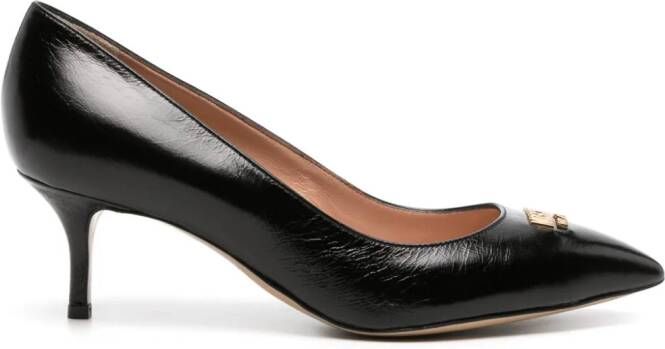 Moschino Pema leren pumps Zwart