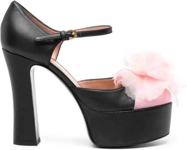 Moschino Pumps met plateauzool Zwart