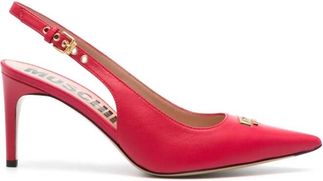 Moschino Slingback pumps Rood