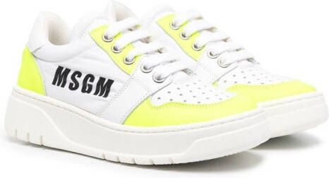 MSGM Kids Low-top sneakers Wit