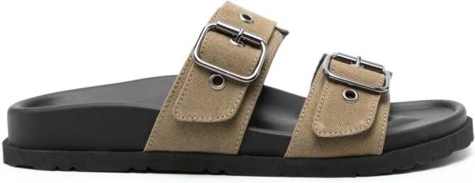 MSGM Sandalen met gesp Groen