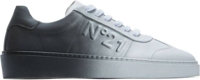 Nº21 Leren sneakers Zwart