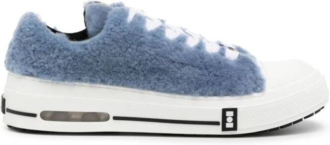 Nahmias Sneakers met logopatch Blauw