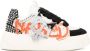 NAKED WOLFE Kosa Graffiti low-top sneakers Wit - Thumbnail 1