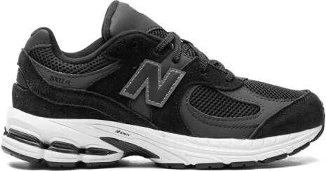 New Balance 2002 "Black White" sneakers Zwart