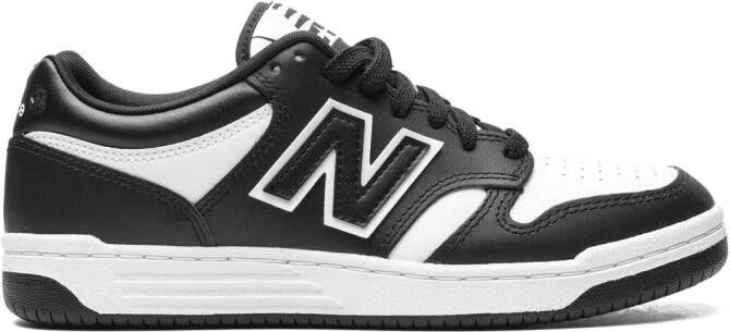 New Balance 480 leren sneakers Zwart