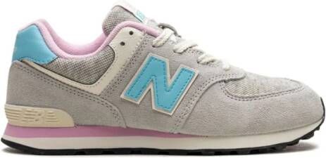 New Balance "574 Brighton Grey Summer Aqua sneakers" Grijs