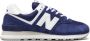 New Balance 574 suède sneakers Blauw - Thumbnail 1