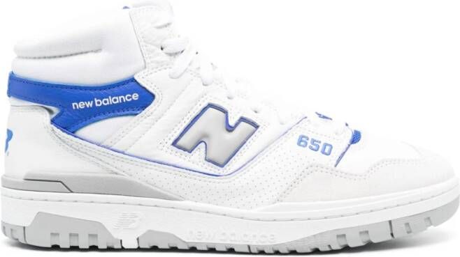 New Balance 650 high-top sneakers Wit