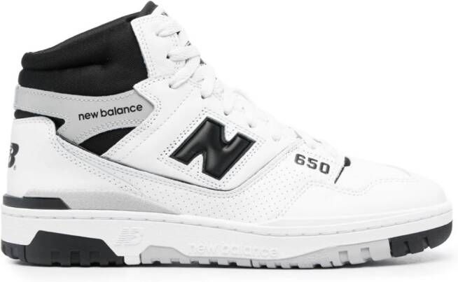 New Balance 650 high-top sneakers Wit