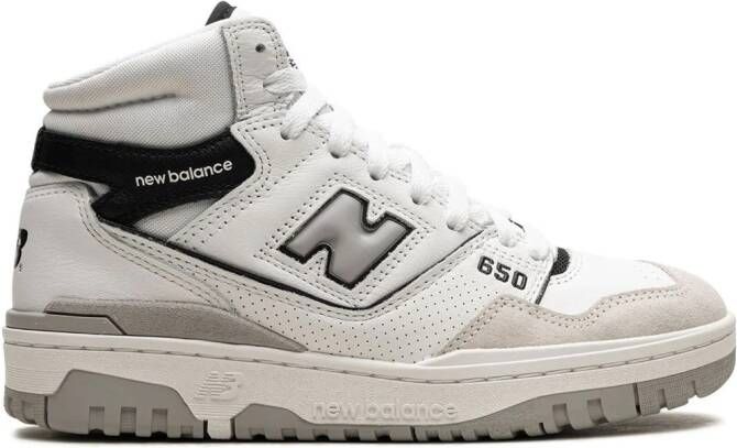 New Balance 650 high-top sneakers Wit