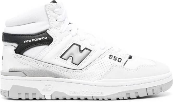 New Balance 650 high-top sneakers Wit