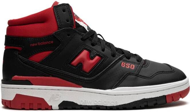 New Balance 650 high-top sneakers Zwart