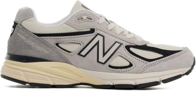 New Balance 990v4 suede low-top sneakers Grijs