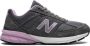 New Balance "990v5 MiUSA Lead Dark Violet Glow sneakers " Grijs - Thumbnail 1