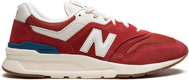 New Balance "997 Team Red White Blue low-top sneakers" Rood