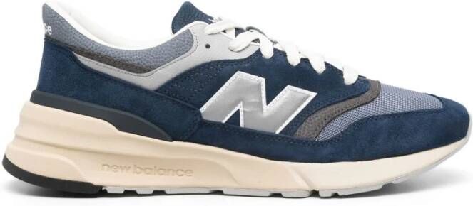 New Balance 997R suède sneakers Blauw