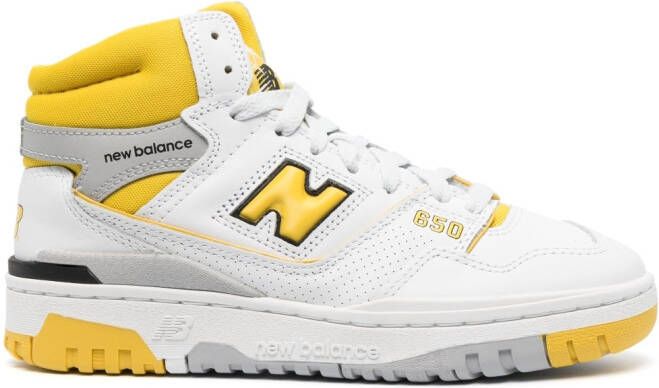 New Balance 650 high-top sneakers Wit