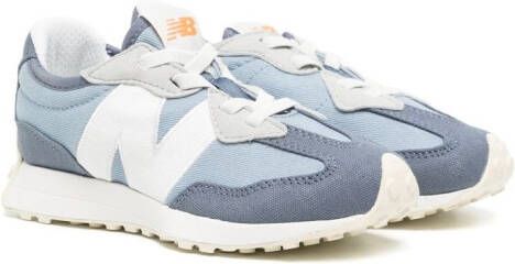 New Balance Kids 327 Bungee low-top sneakers Blauw