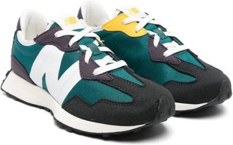 New Balance Kids 327 sneakers met logo Groen