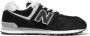 New Balance Kids 574 Core leren sneakers Zwart - Thumbnail 1