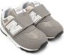 New Balance Kids 574 sneakers met klittenband Grijs - Thumbnail 1