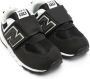 New Balance Kids 574 sneakers met klittenband Zwart - Thumbnail 1