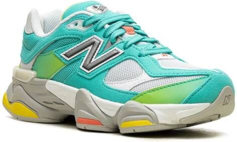 New Balance Kids 9060 "Cyan Burst" sneakers Groen