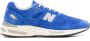 New Balance Made in UK 991v2 sneakers met logopatch Blauw - Thumbnail 1
