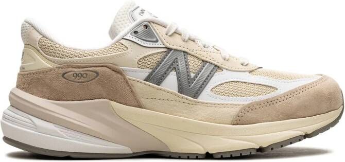 New Balance "Made in USA 990v6 Cream sneakers" Beige