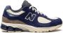 New Balance Sneakers met logopatch Blauw - Thumbnail 1