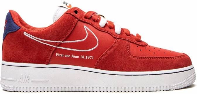 Nike "Air Force 1 '07 LV8 First Use sneakers" Rood